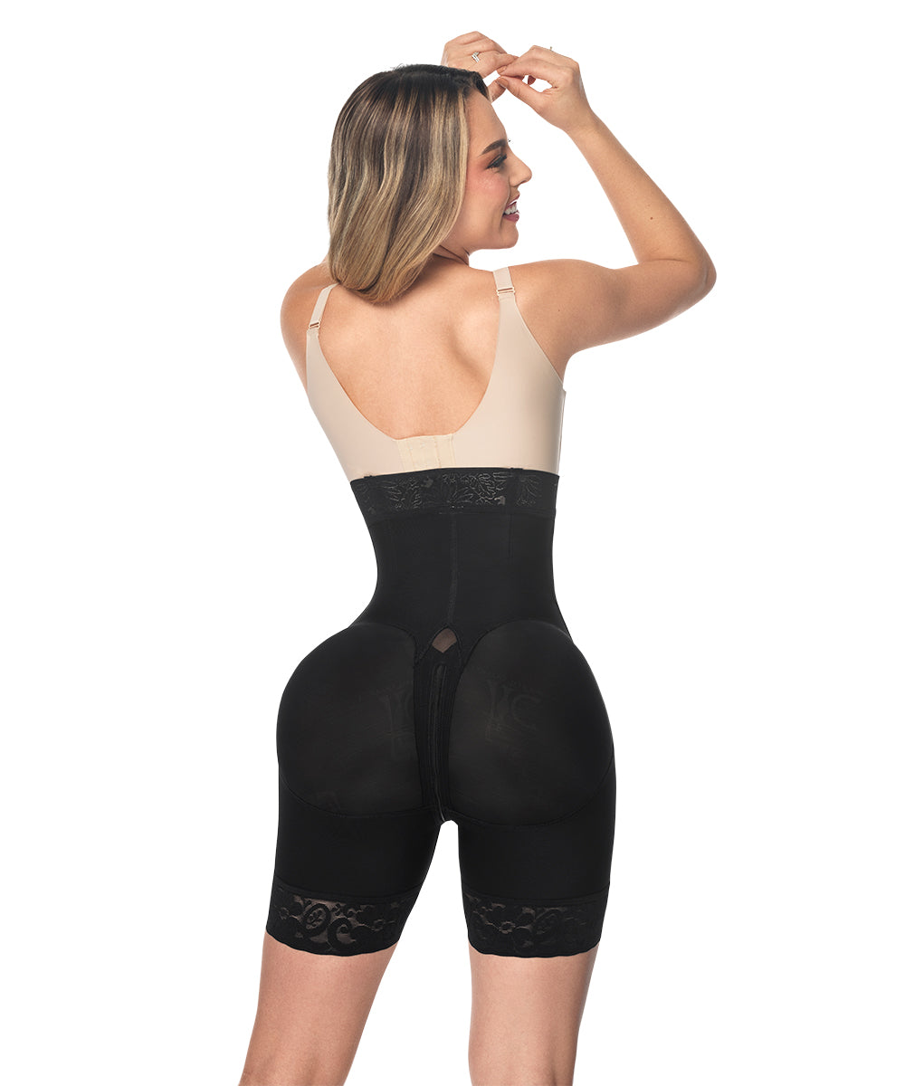 Faja Short reloj de arena media pierna ( Ref. O-077 | Ref. O-076 )